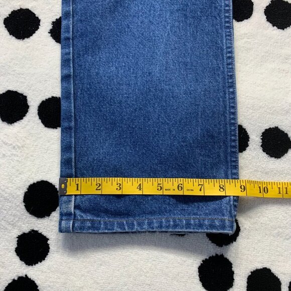 Wrangler Jeans Cowboy Cut Bootcut Blue Denim Western Rodeo - Picture 11 of 13
